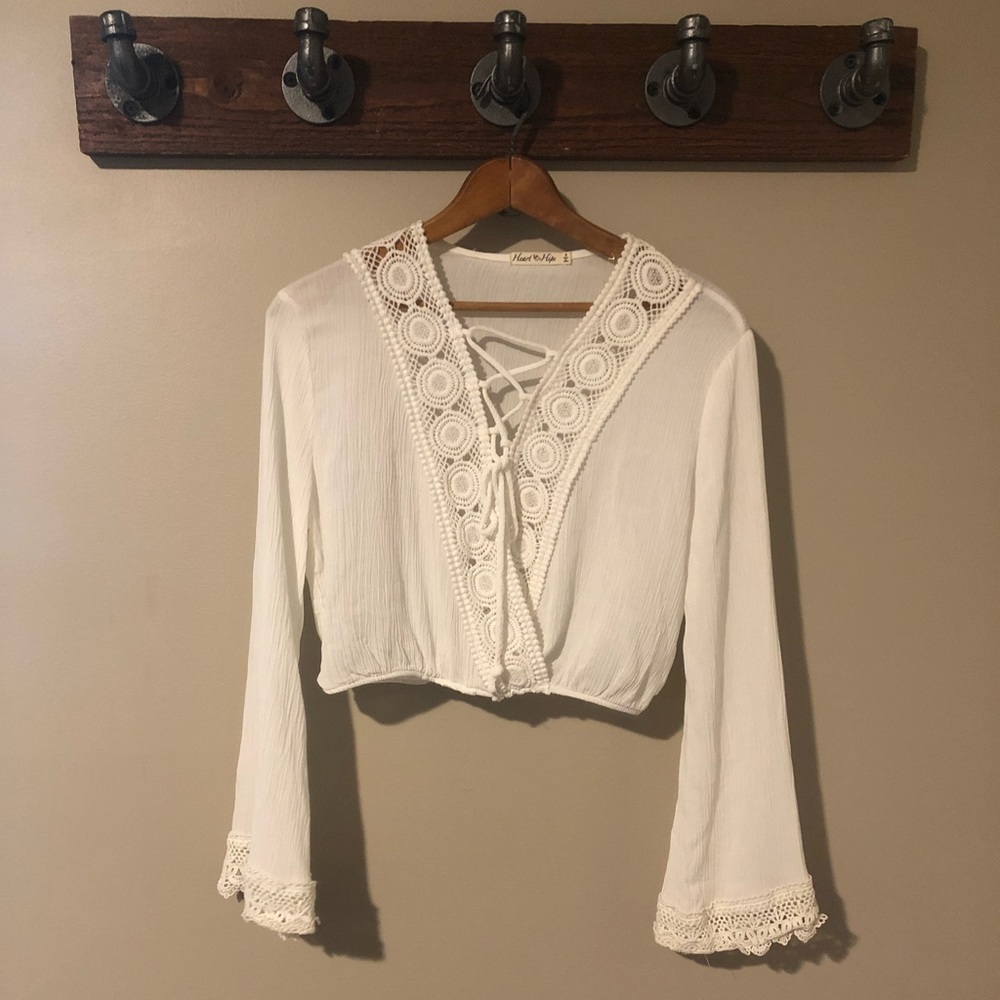 Boho crop top